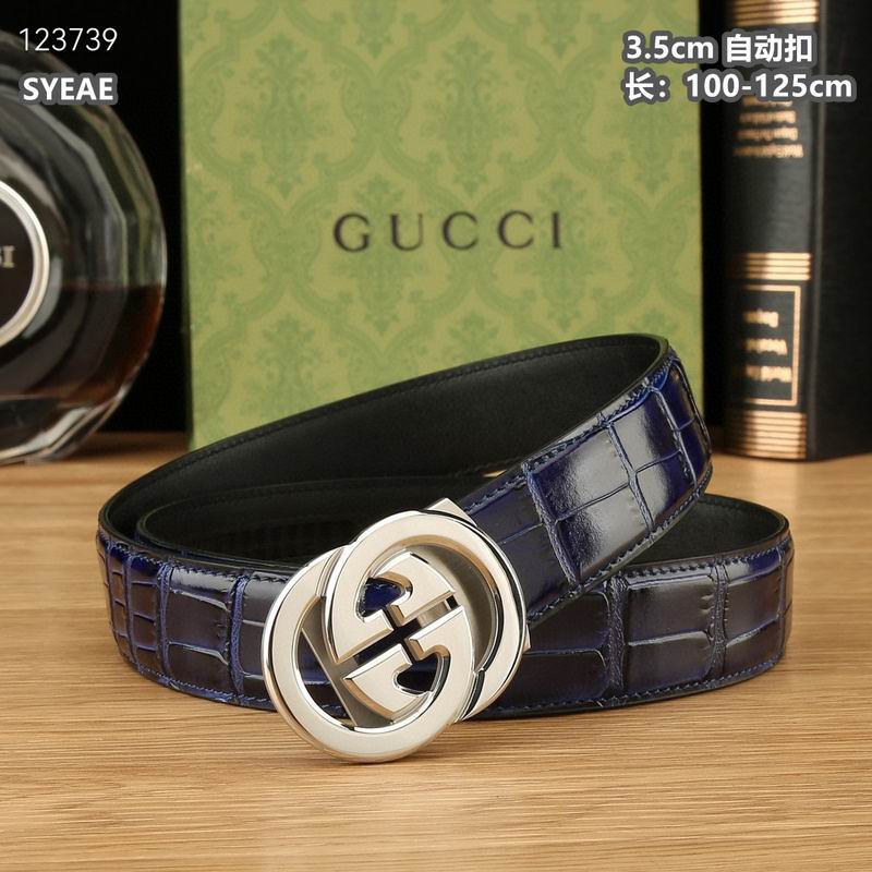 Gucci belt 35mmX100-125cm 8L (450)