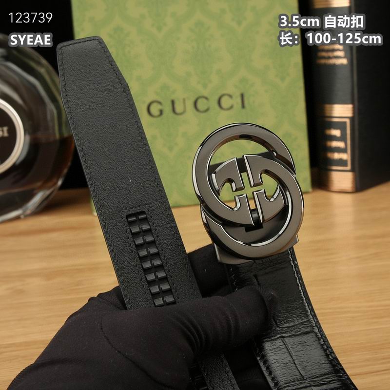 Gucci belt 35mmX100-125cm 8L (451)