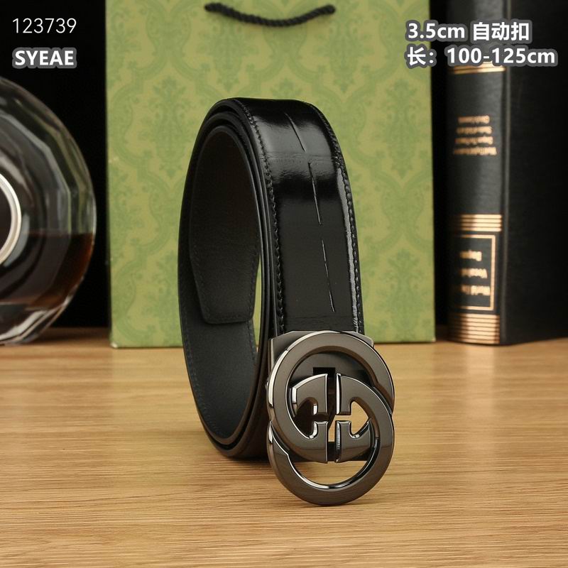 Gucci belt 35mmX100-125cm 8L (453)