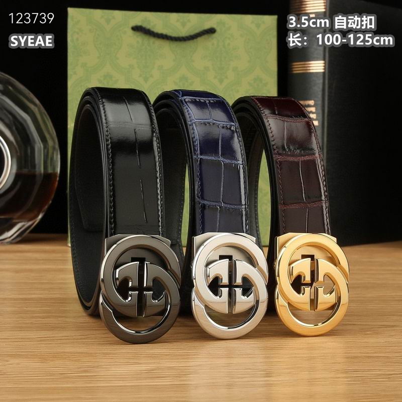 Gucci belt 35mmX100-125cm 8L (454)