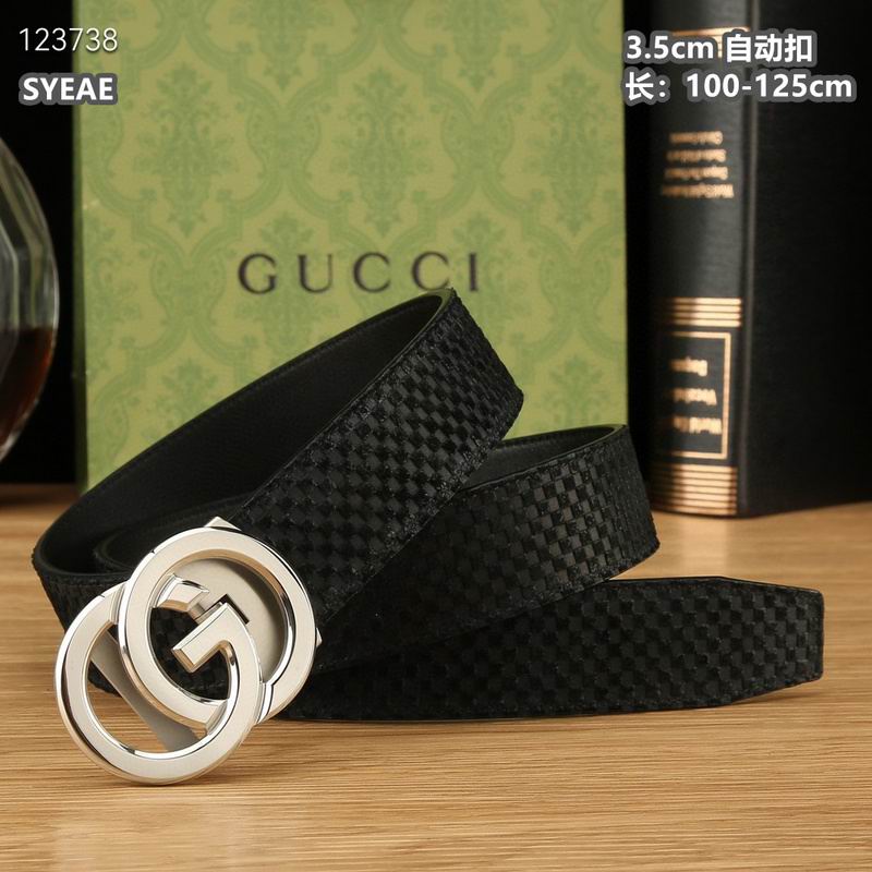 Gucci belt 35mmX100-125cm 8L (458)