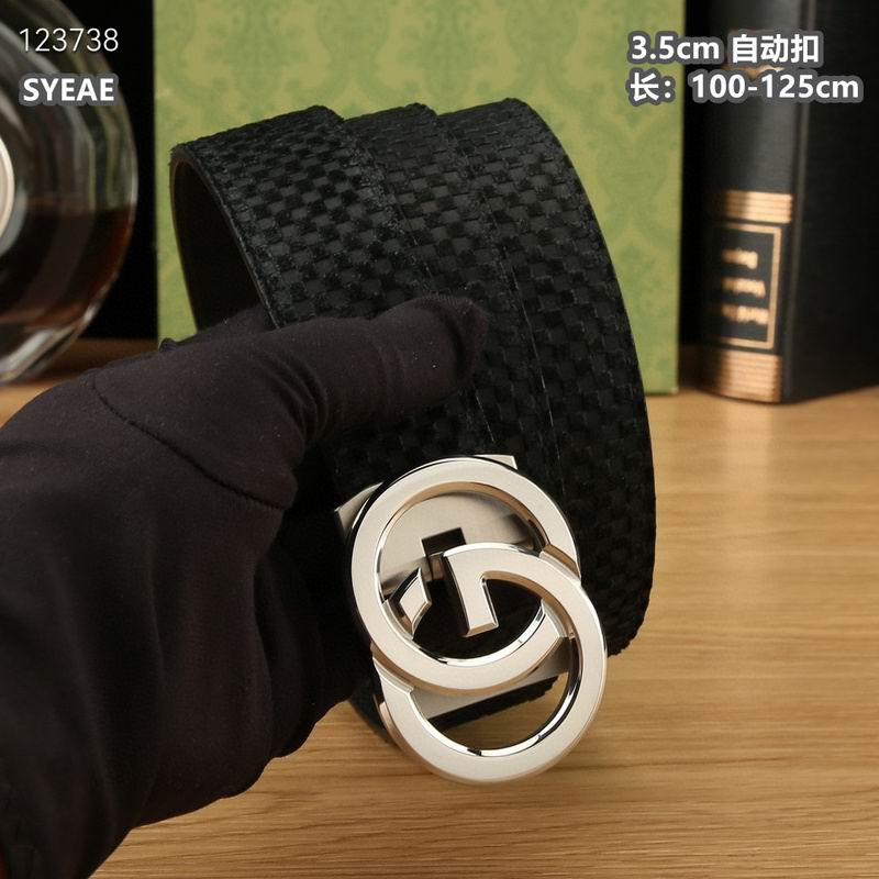 Gucci belt 35mmX100-125cm 8L (459)