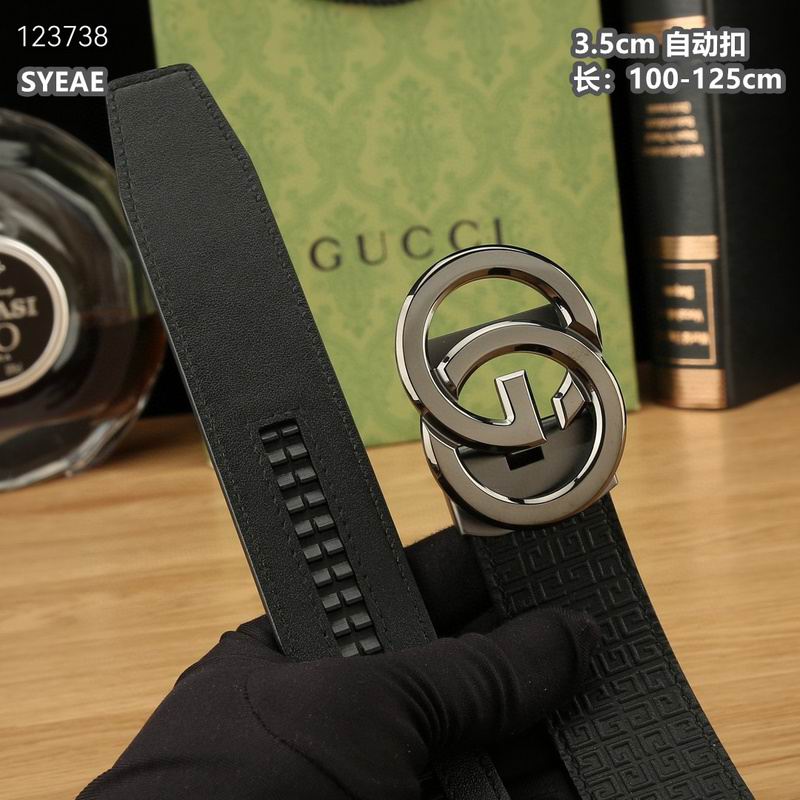 Gucci belt 35mmX100-125cm 8L (460)