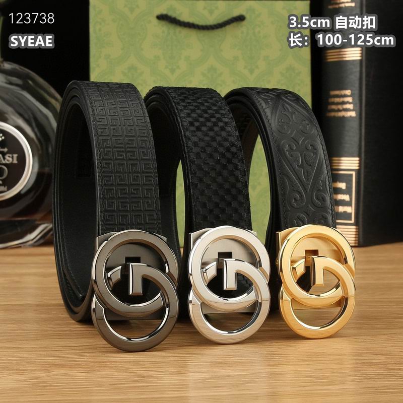 Gucci belt 35mmX100-125cm 8L (463)