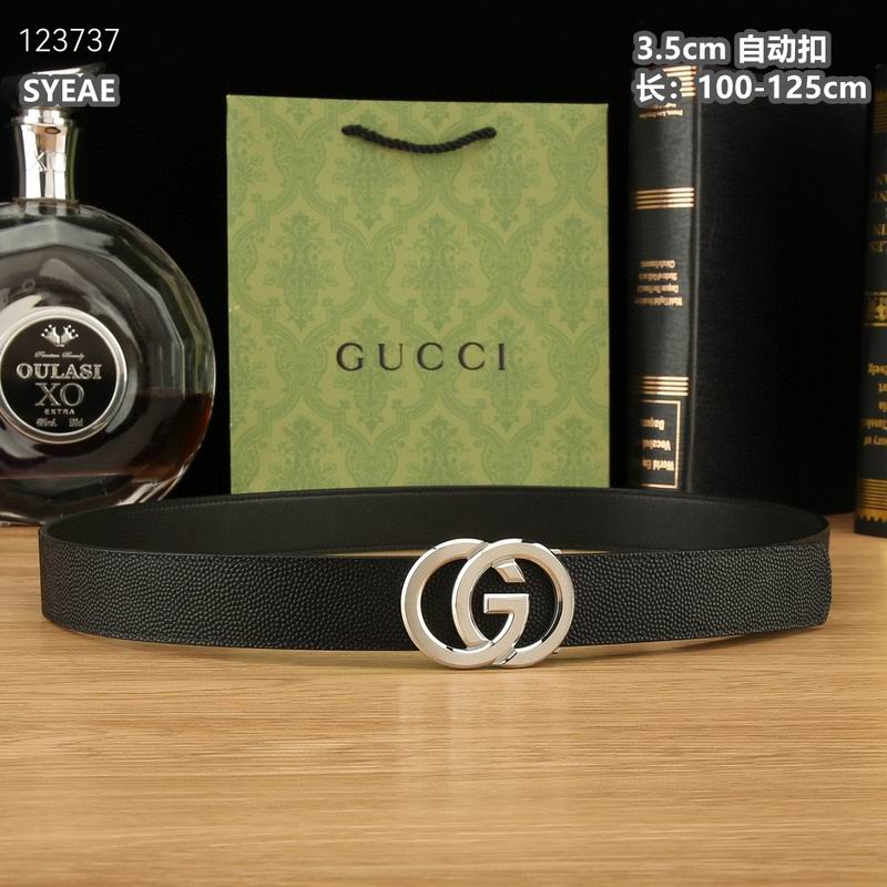 Gucci belt 35mmX100-125cm 8L (464)
