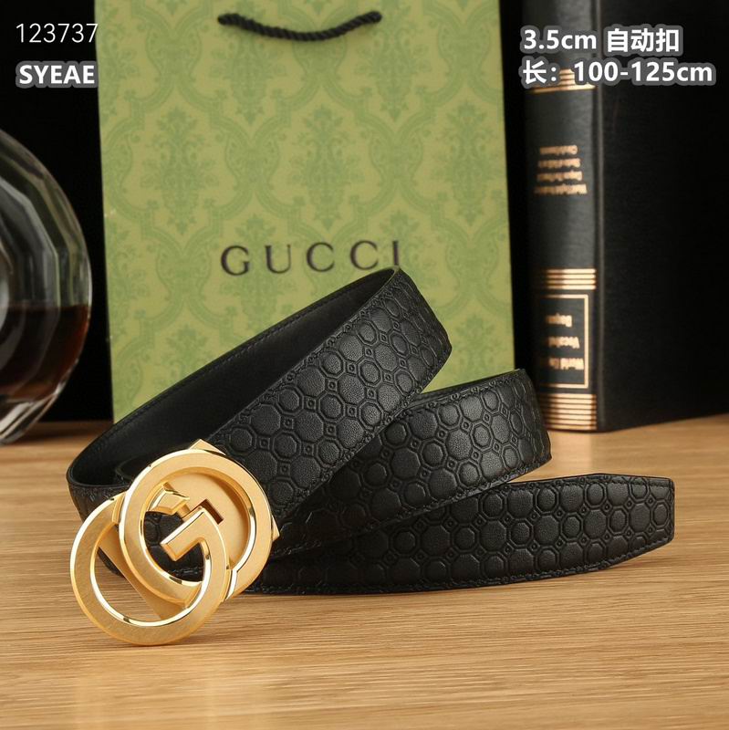 Gucci belt 35mmX100-125cm 8L (467)