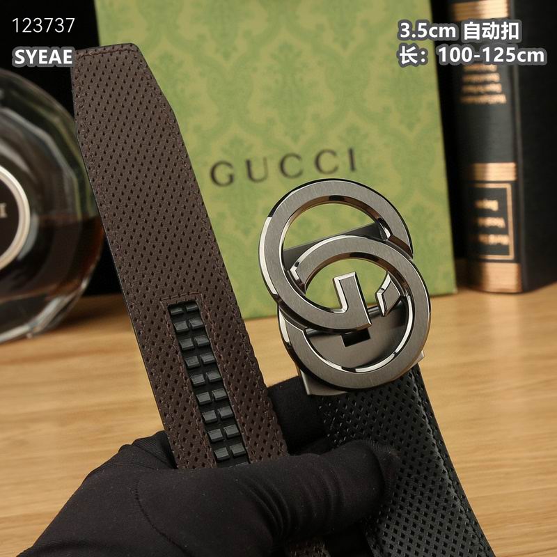 Gucci belt 35mmX100-125cm 8L (469)