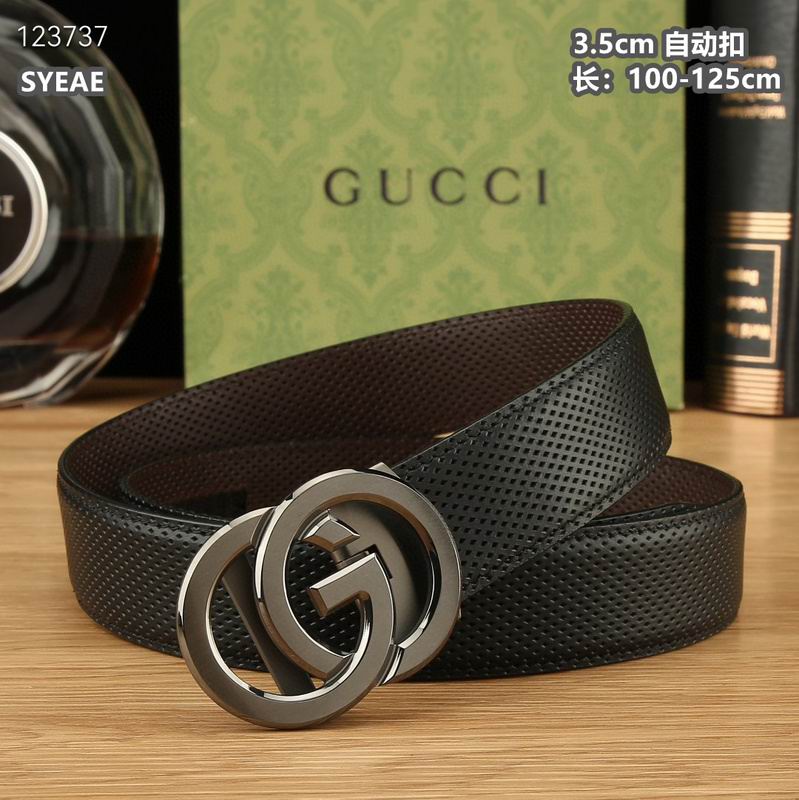 Gucci belt 35mmX100-125cm 8L (470)