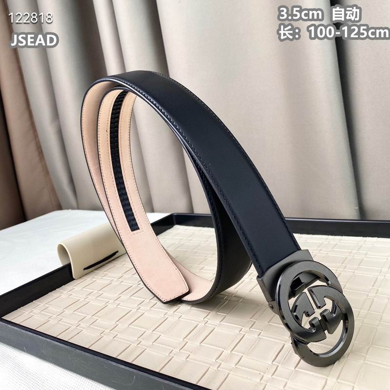 Gucci belt 35mmX100-125cm 8L (518)