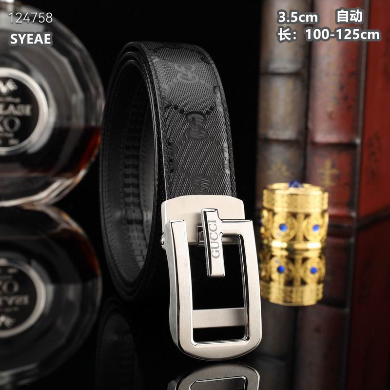 Gucci belt 35mmX100-125cm 8L (52)