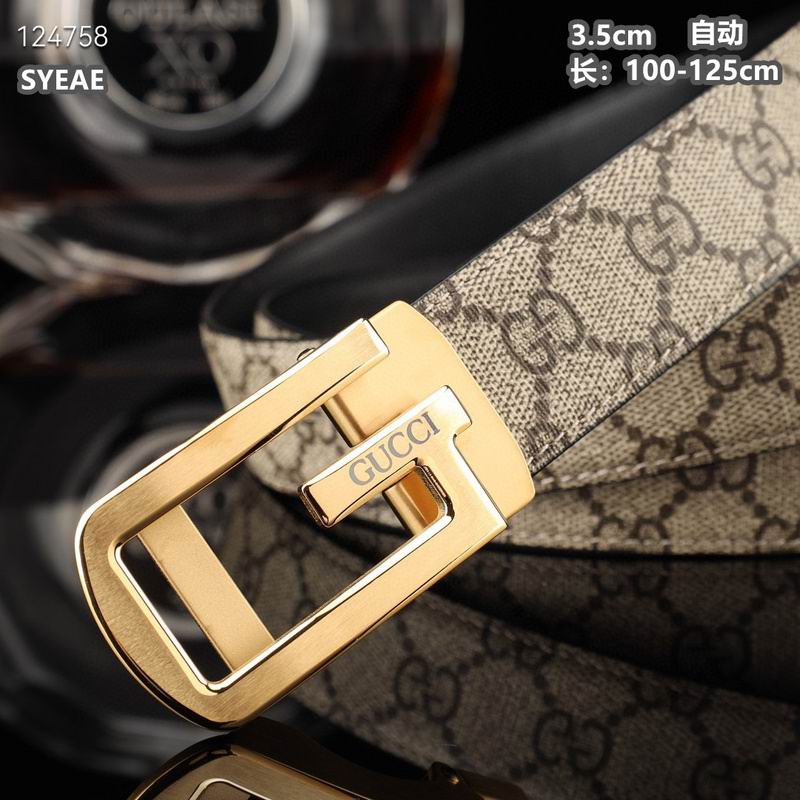 Gucci belt 35mmX100-125cm 8L (53)