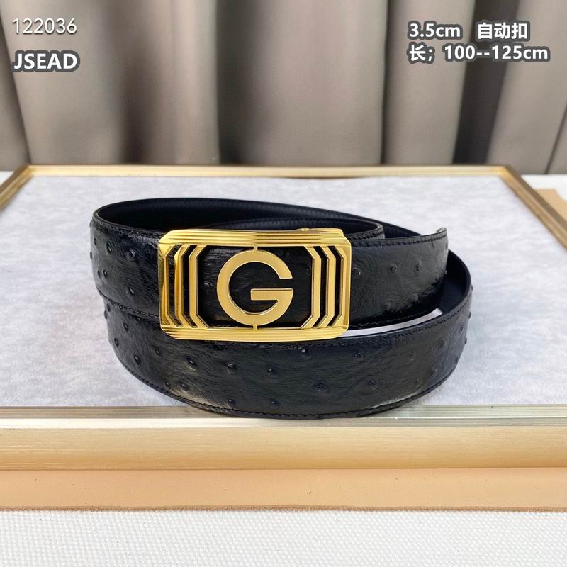 Gucci belt 35mmX100-125cm 8L (544)