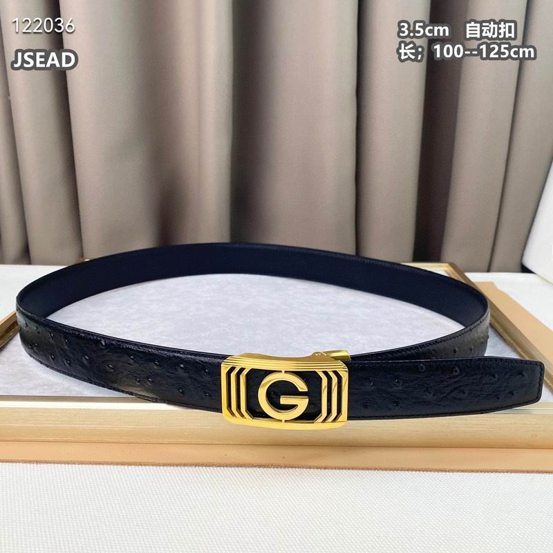 Gucci belt 35mmX100-125cm 8L (546)
