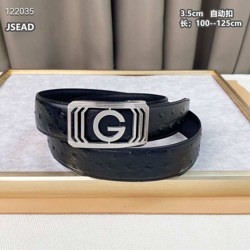 Gucci belt 35mmX100-125cm 8L (549)