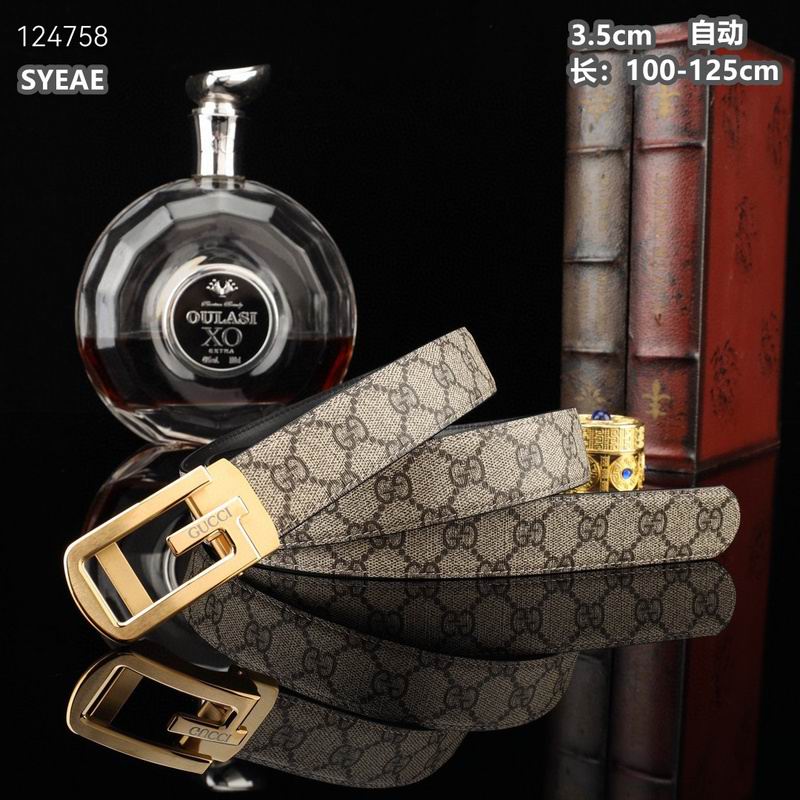 Gucci belt 35mmX100-125cm 8L (55)