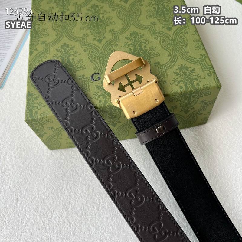 Gucci belt 35mmX100-125cm 8L (6)