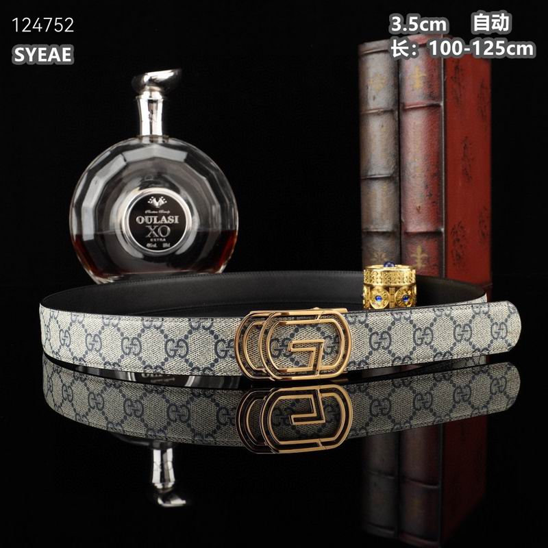 Gucci belt 35mmX100-125cm 8L (98)