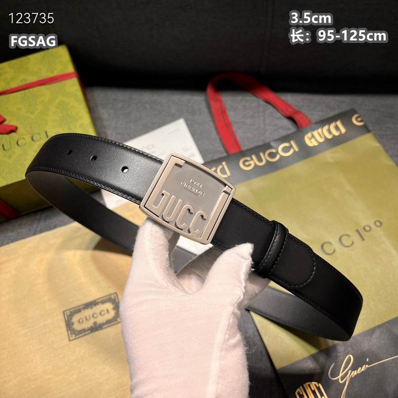Gucci belt 35mmX95-125cm 8L (103)