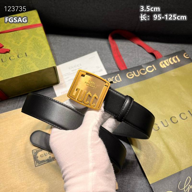 Gucci belt 35mmX95-125cm 8L (104)
