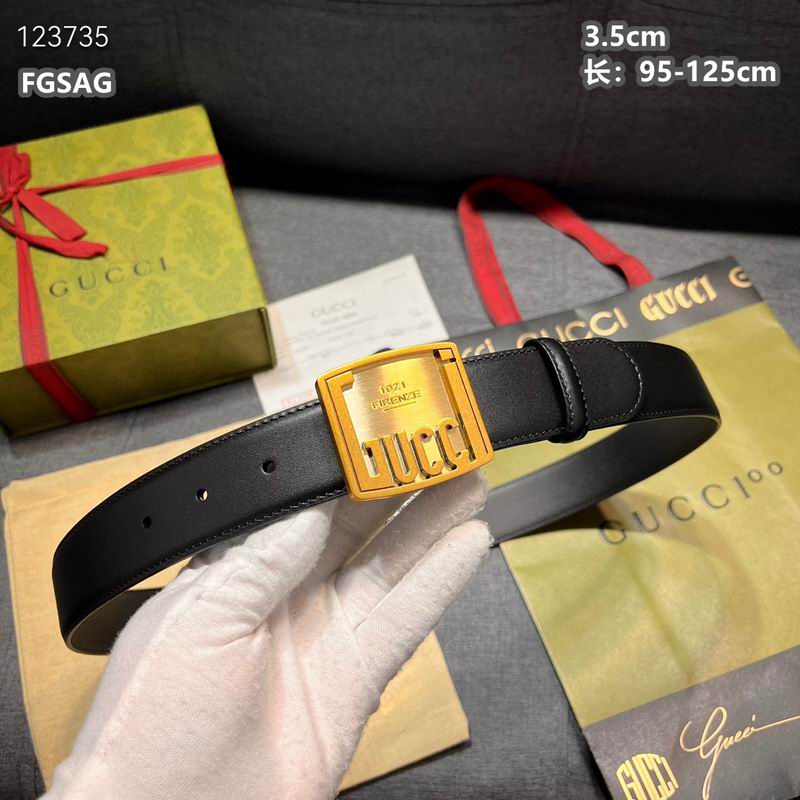 Gucci belt 35mmX95-125cm 8L (106)