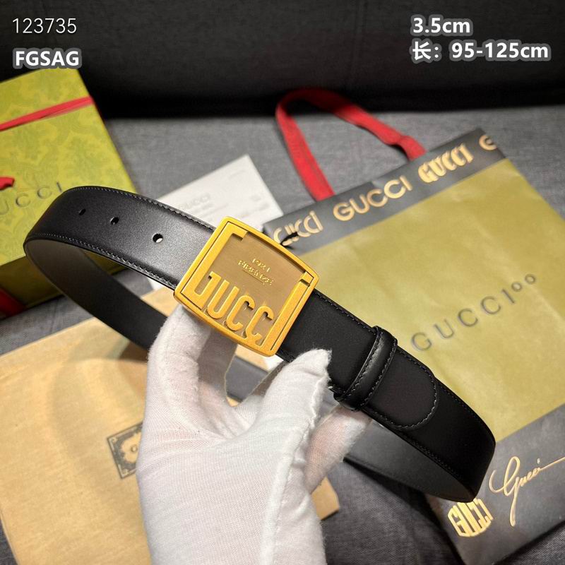 Gucci belt 35mmX95-125cm 8L (107)
