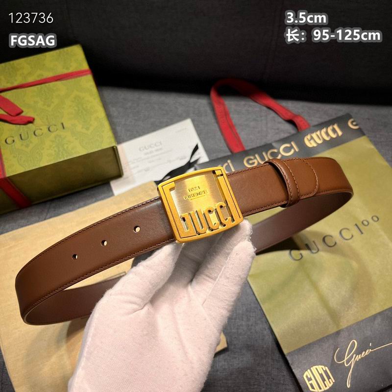 Gucci belt 35mmX95-125cm 8L (108)