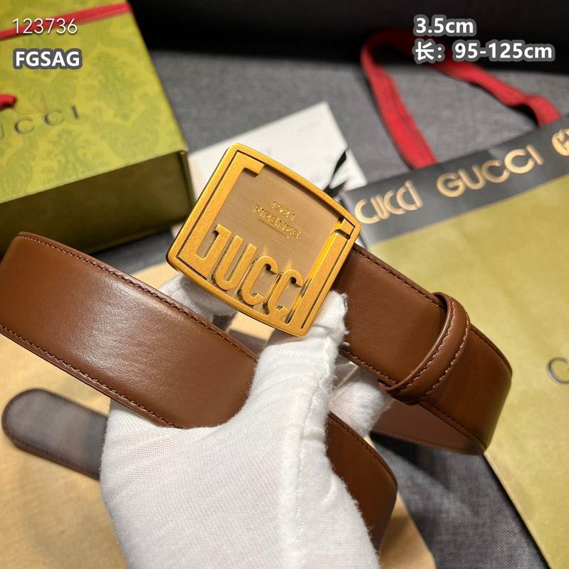 Gucci belt 35mmX95-125cm 8L (109)