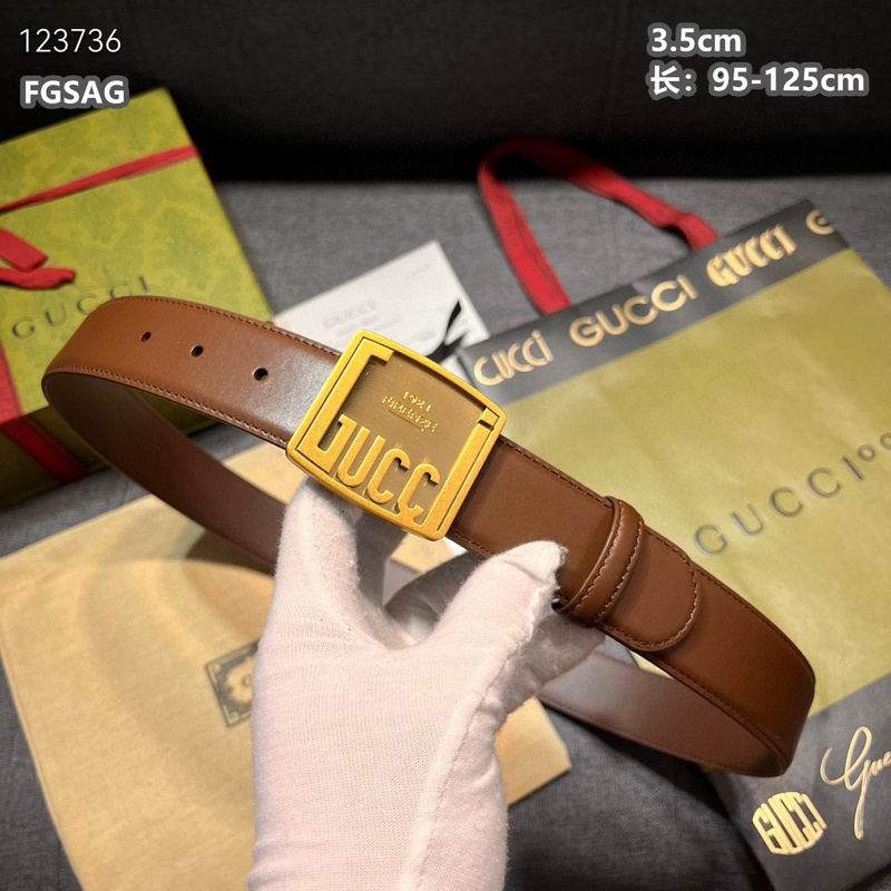 Gucci belt 35mmX95-125cm 8L (111)