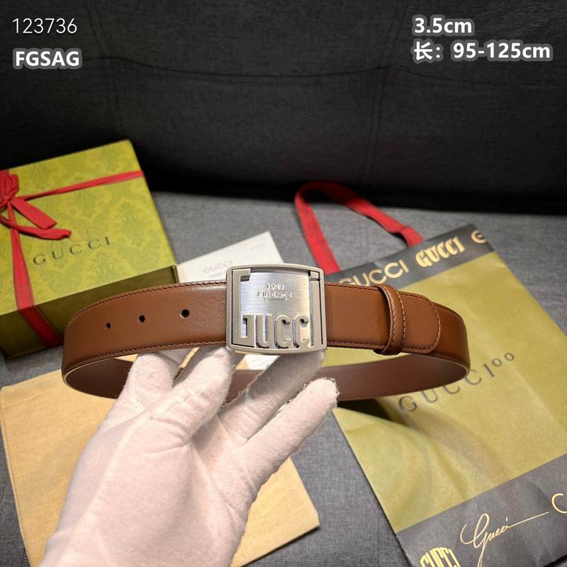 Gucci belt 35mmX95-125cm 8L (113)