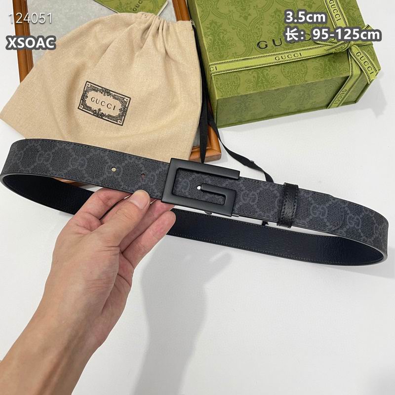 Gucci belt 35mmX95-125cm 8L (161)