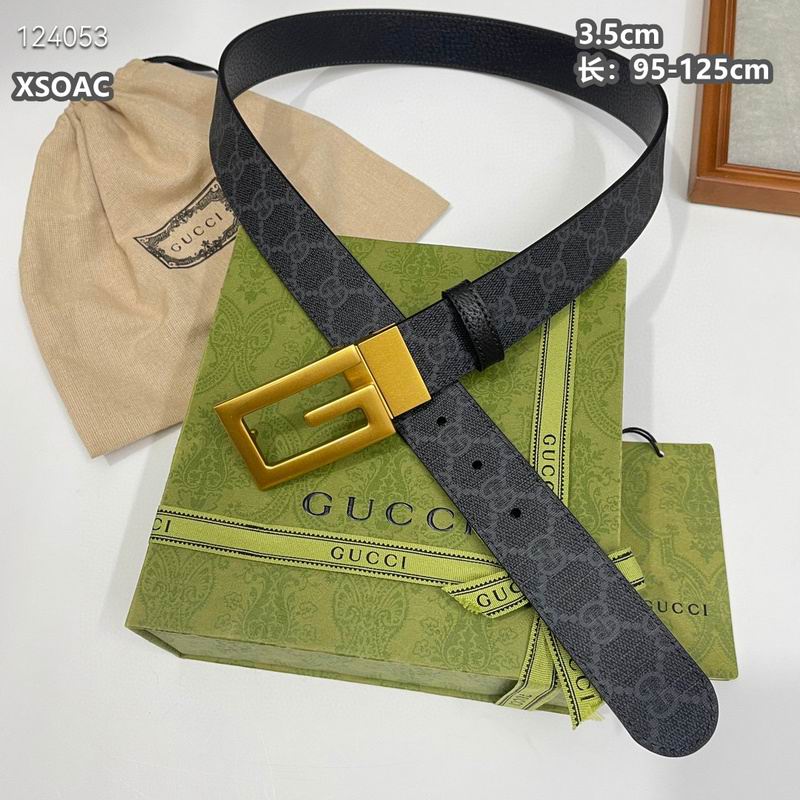 Gucci belt 35mmX95-125cm 8L (165)
