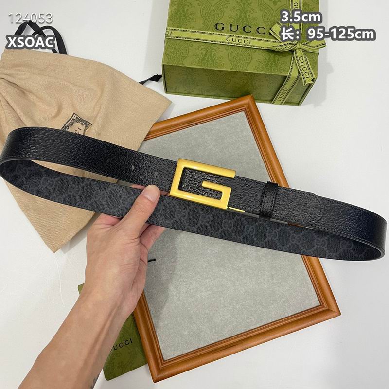 Gucci belt 35mmX95-125cm 8L (167)