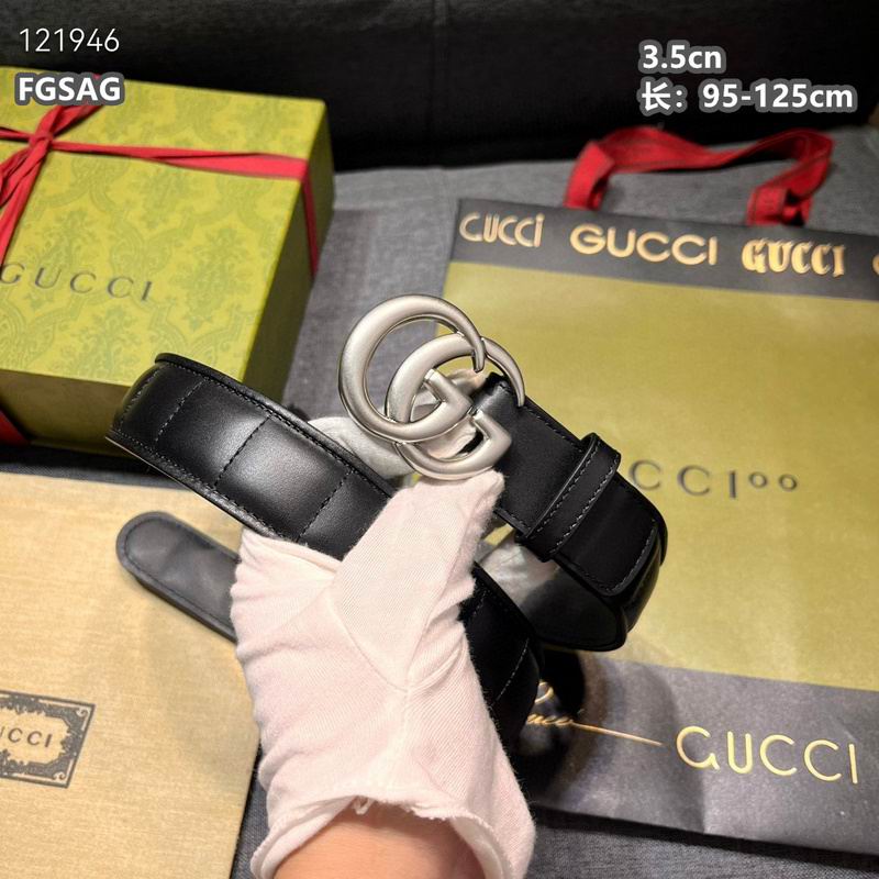 Gucci belt 35mmX95-125cm 8L (42)