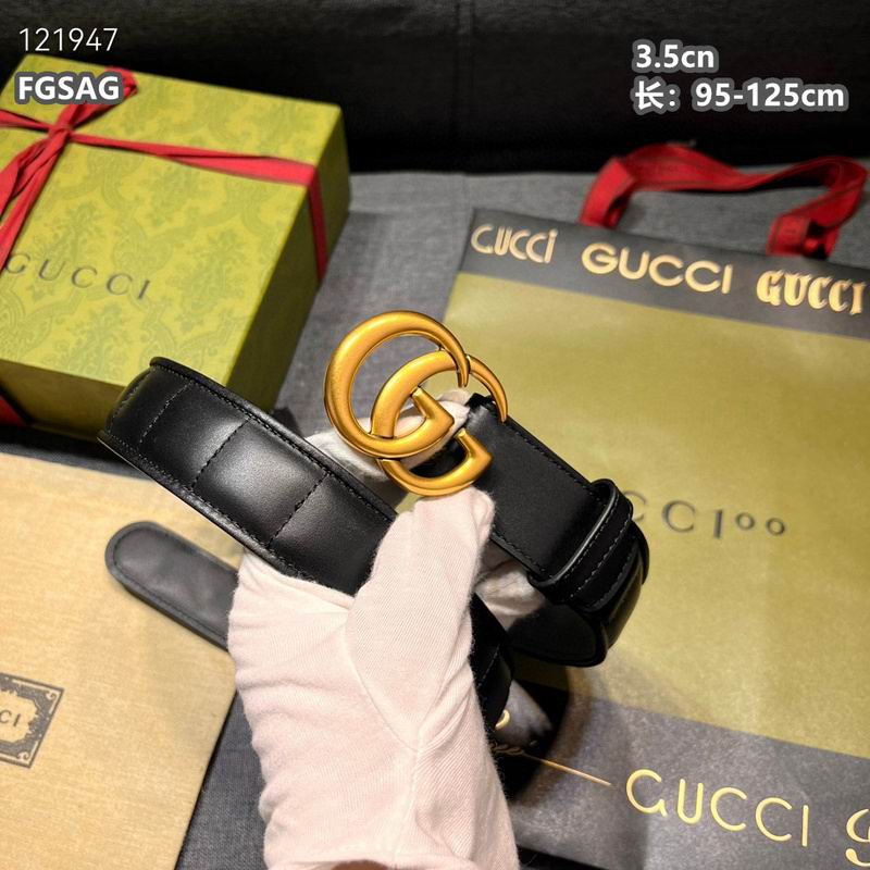 Gucci belt 35mmX95-125cm 8L (46)