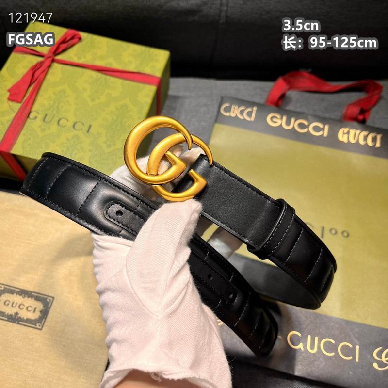 Gucci belt 35mmX95-125cm 8L (47)