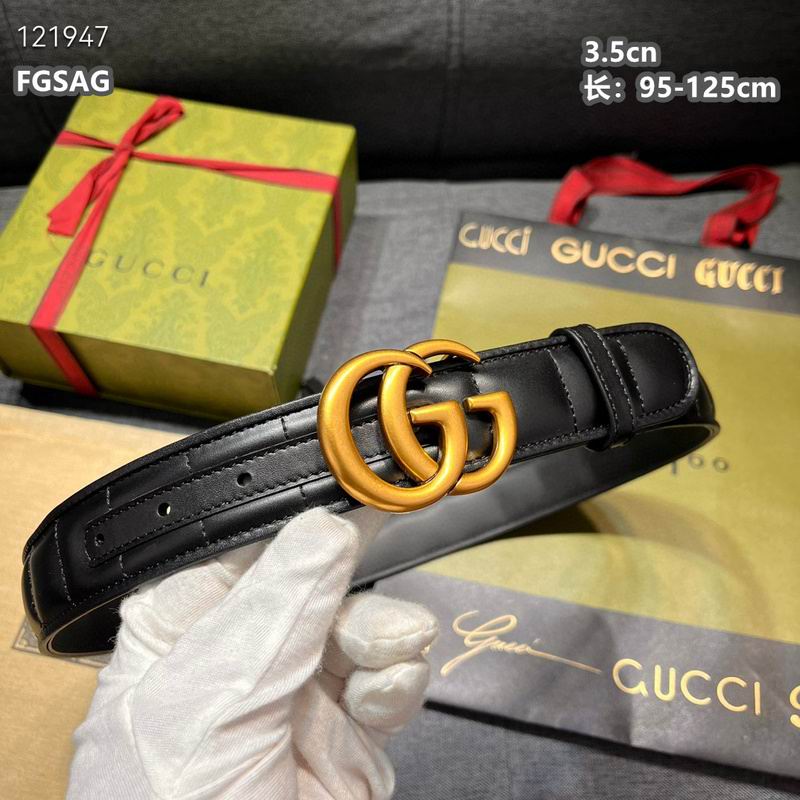 Gucci belt 35mmX95-125cm 8L (48)