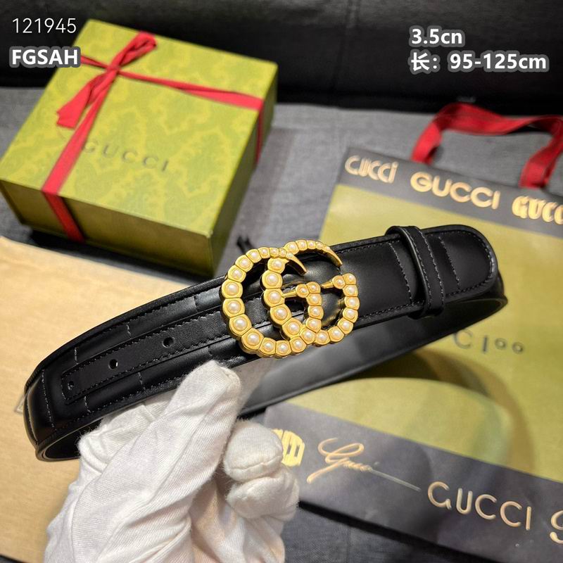 Gucci belt 35mmX95-125cm 8L (53)