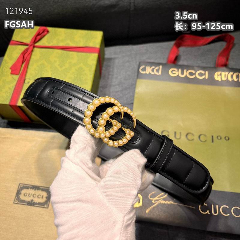Gucci belt 35mmX95-125cm 8L (54)