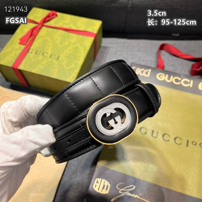 Gucci belt 35mmX95-125cm 8L (58)