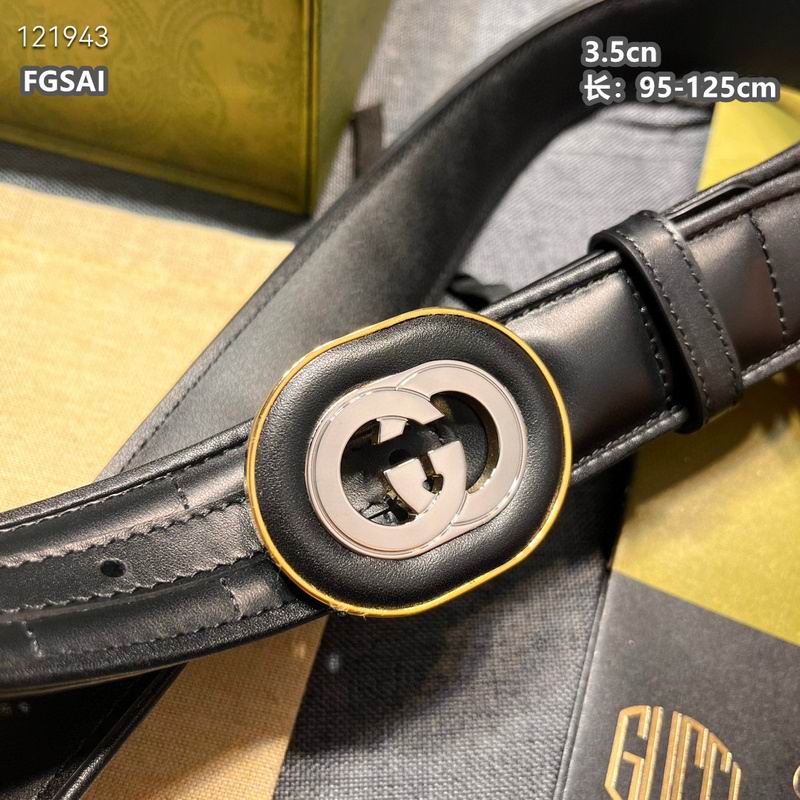 Gucci belt 35mmX95-125cm 8L (59)