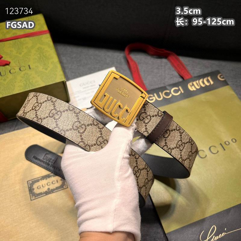 Gucci belt 35mmX95-125cm 8L (75)