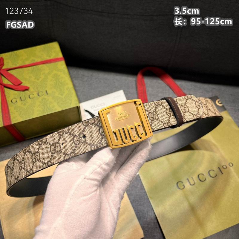 Gucci belt 35mmX95-125cm 8L (78)