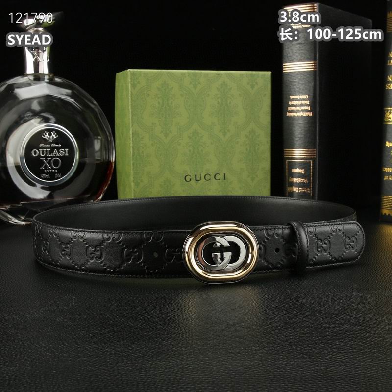 Gucci belt 38mmX100-125cm 8L (439)
