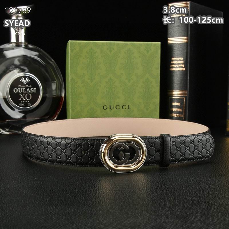 Gucci belt 38mmX100-125cm 8L (446)