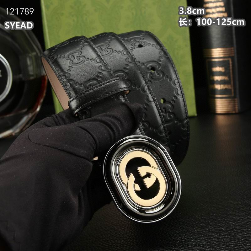 Gucci belt 38mmX100-125cm 8L (449)