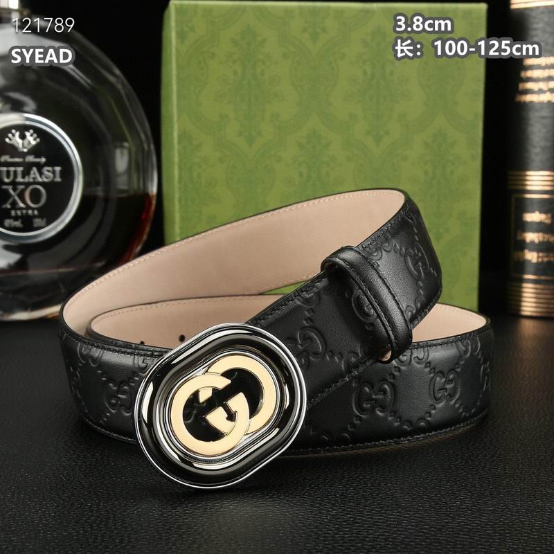 Gucci belt 38mmX100-125cm 8L (450)