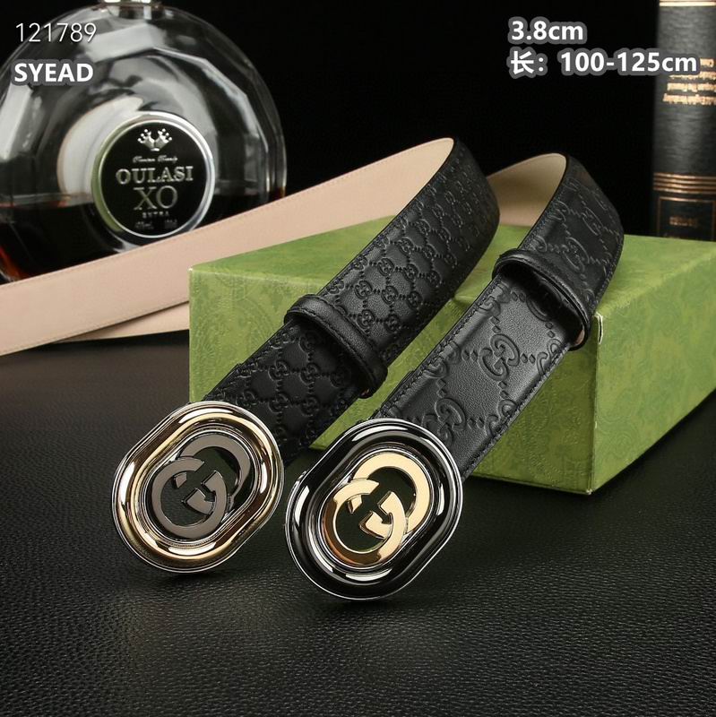 Gucci belt 38mmX100-125cm 8L (452)