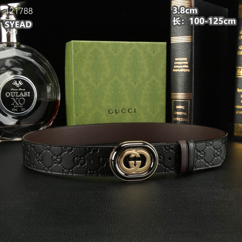 Gucci belt 38mmX100-125cm 8L (453)