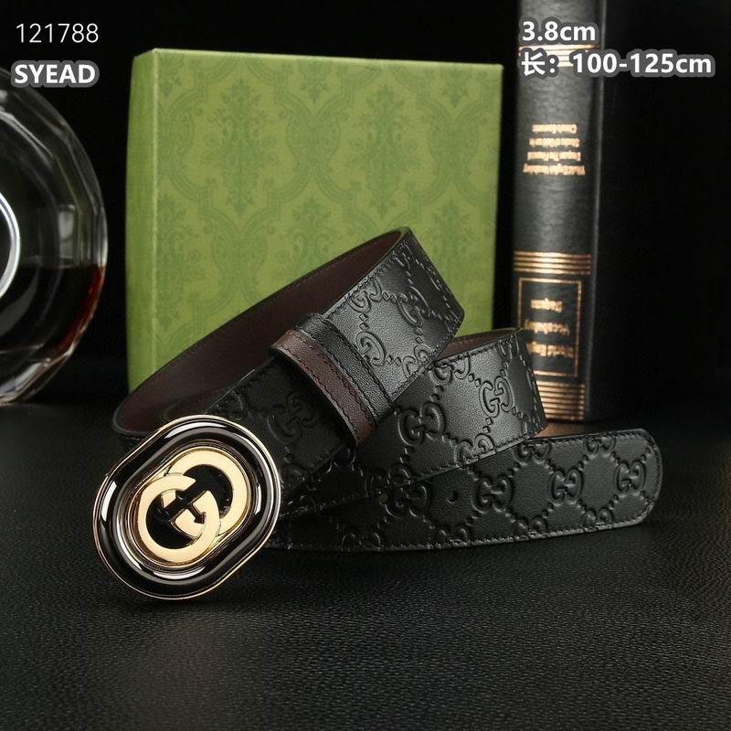 Gucci belt 38mmX100-125cm 8L (454)