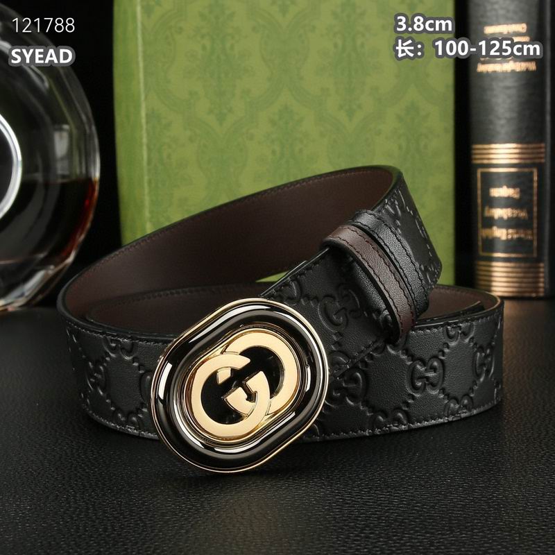 Gucci belt 38mmX100-125cm 8L (455)